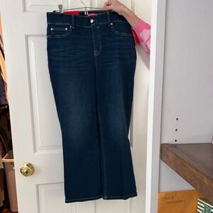 SPANX Dark Blue Flare Women's Jeans